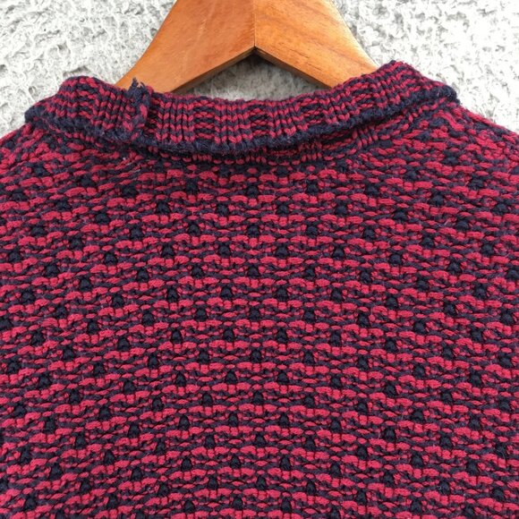 Talbots Open Front Cardigan Sweater Womens S Multicolor Wool Blend Long Sleeve - Picture 11 of 16